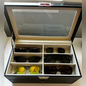 Black Sunglasses Box - Case (no sunglasses included)